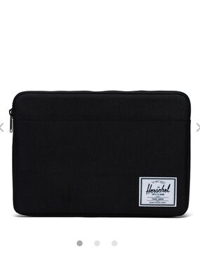 Herschel Supply Company Black Anchor 14" Laptop Sleeve
